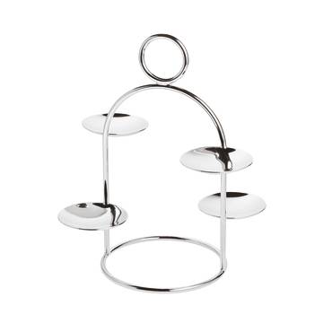 Latitude Silverplated 19 3 Tier Plate Stand by Ercuis