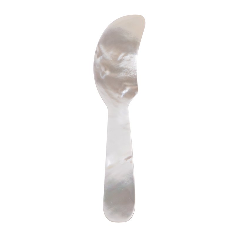 Caviar spatula, mother of pearl