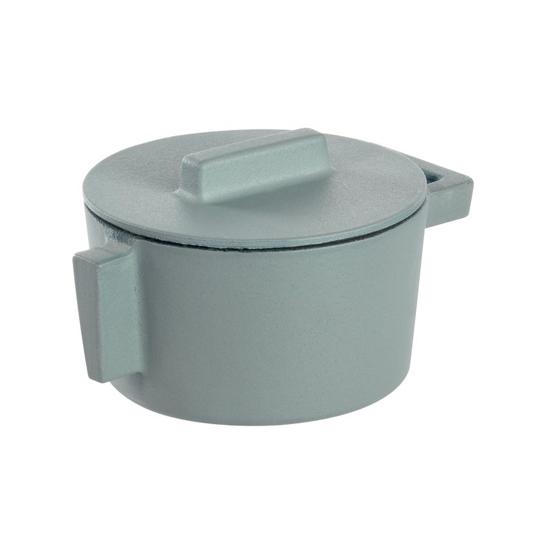 Mini sauce pot with lid - TerraCotto