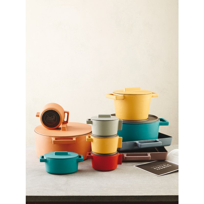 Mini sauce pot with lid - TerraCotto