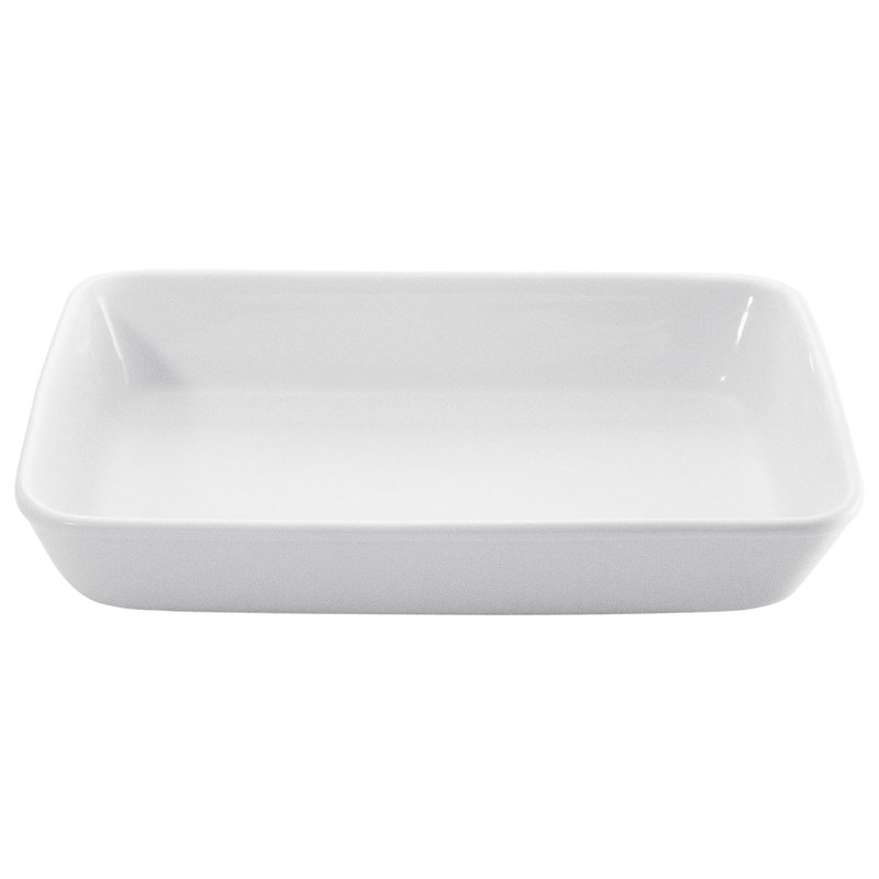 Porcelain food pan, rectangular - Asia