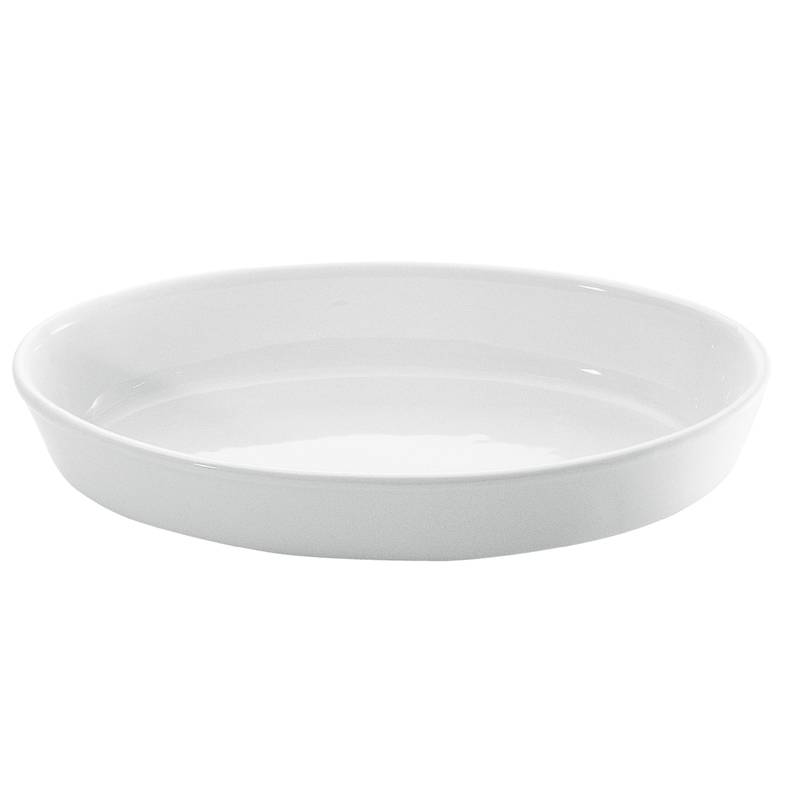 Porcelain food pan, oval - Asia