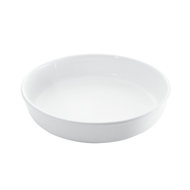 Porcelain food pan, round - Asia
