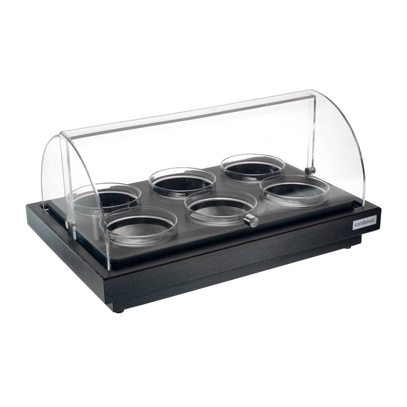 Cooled showcase with module, 6 bowls and lid - Italian Buffet