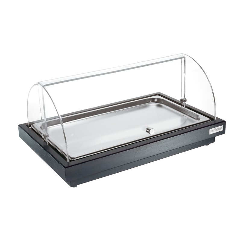 Cooled showcase with tray and roll-top lid GN 1/1 - Italian Buffet